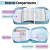 image:imageMr Pen Bible Cover Case Carrying Book Case with Durable Handle Bible Protective Church Bag for Men amp Women Christian Gifts Spring BloomsAqua Flora