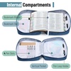 image:imageMr Pen Bible Cover Case Carrying Book Case with Durable Handle Bible Protective Church Bag for Men amp Women Christian Gifts Spring BloomsBlue Bloom