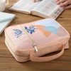 image:imageMr Pen Bible Cover Case Carrying Book Case with Durable Handle Bible Protective Church Bag for Men amp Women Christian Gifts Spring BloomsCoral Mist