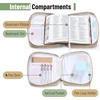 image:imageMr Pen Bible Cover Case Carrying Book Case with Durable Handle Bible Protective Church Bag for Men amp Women Christian Gifts Spring BloomsEarthy Botanica