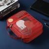 image:imageMr Pen Bible Cover Case Carrying Book Case with Durable Handle Bible Protective Church Bag for Men amp Women Christian Gifts Spring BloomsFire Red