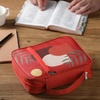 image:imageMr Pen Bible Cover Case Carrying Book Case with Durable Handle Bible Protective Church Bag for Men amp Women Christian Gifts Spring BloomsFire Red