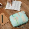 image:imageMr Pen Bible Cover Case Carrying Book Case with Durable Handle Bible Protective Church Bag for Men amp Women Christian Gifts Spring BloomsGreen Serenity