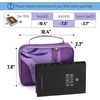 image:imageMr Pen Bible Cover Case Carrying Book Case with Durable Handle Bible Protective Church Bag for Men amp Women Christian Gifts Spring BloomsLavender