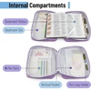 image:imageMr Pen Bible Cover Case Carrying Book Case with Durable Handle Bible Protective Church Bag for Men amp Women Christian Gifts Spring BloomsLavender