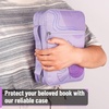 image:imageMr Pen Bible Cover Case Carrying Book Case with Durable Handle Bible Protective Church Bag for Men amp Women Christian Gifts Spring BloomsPale Purple