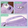 image:imageMr Pen Bible Cover Case Carrying Book Case with Durable Handle Bible Protective Church Bag for Men amp Women Christian Gifts Spring BloomsPale Purple