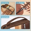 image:imageMr Pen Bible Cover Case Carrying Book Case with Durable Handle Bible Protective Church Bag for Men amp Women Christian Gifts Spring BloomsRetro Leaves