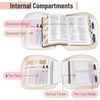 image:imageMr Pen Bible Cover Case Carrying Book Case with Durable Handle Bible Protective Church Bag for Men amp Women Christian Gifts Spring BloomsRustic Boho