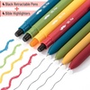 image:imageMr Pen Bible Highlighters and Gel Pens 8 Pack Vibrant Colors Gel Highlighters No Bleed Black Ink Gel Pens Fast Dry and No Smear for Bible Journaling Planner School Supplies