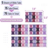 image:imageMr Pen Bible Tabs 75 Pcs Laminated Tabs for Old amp New Testament Bible Tabs for Women and Men Tabs for Study Bible Bible Index TabsBerry Bloom
