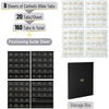 image:imageMr Pen Bible Tabs 75 Pcs Laminated Tabs for Old amp New Testament Bible Tabs for Women and Men Tabs for Study Bible Bible Index TabsBlack Leather  White Paper