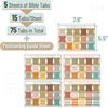 image:imageMr Pen Bible Tabs 75 Pcs Laminated Tabs for Old amp New Testament Bible Tabs for Women and Men Tabs for Study Bible Bible Index TabsBoho 2