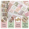 image:imageMr Pen Bible Tabs 75 Pcs Laminated Tabs for Old amp New Testament Bible Tabs for Women and Men Tabs for Study Bible Bible Index TabsBoho With 2 Bookmark