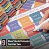 image:imageMr Pen Bible Tabs 75 Pcs Laminated Tabs for Old amp New Testament Bible Tabs for Women and Men Tabs for Study Bible Bible Index TabsElegant Rainbow