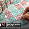 image:imageMr Pen Bible Tabs 75 Pcs Laminated Tabs for Old amp New Testament Bible Tabs for Women and Men Tabs for Study Bible Bible Index TabsFloral Design