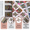 image:imageMr Pen Bible Tabs 75 Pcs Laminated Tabs for Old amp New Testament Bible Tabs for Women and Men Tabs for Study Bible Bible Index TabsFloral Design Gold Writings