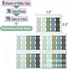 image:imageMr Pen Bible Tabs 75 Pcs Laminated Tabs for Old amp New Testament Bible Tabs for Women and Men Tabs for Study Bible Bible Index TabsFrozen Lake