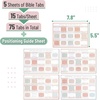 image:imageMr Pen Bible Tabs 75 Pcs Laminated Tabs for Old amp New Testament Bible Tabs for Women and Men Tabs for Study Bible Bible Index TabsModern Grace