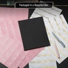 image:imageMr Pen Bible Tabs 75 Pcs Laminated Tabs for Old amp New Testament Bible Tabs for Women and Men Tabs for Study Bible Bible Index TabsPink Leather  White Paper