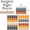 image:imageMr Pen Bible Tabs 75 Pcs Laminated Tabs for Old amp New Testament Bible Tabs for Women and Men Tabs for Study Bible Bible Index TabsVelvet Ember