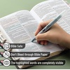 image:imageMr Pen No Bleed Gel Highlighters Cream 4 Pack Bible Highlighters and Pens No Bleed Bible Markers for Study Journaling School Supplies and AccessoriesPastel Pink