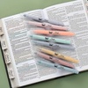 image:imageMr Pen No Bleed Gel Highlighters Cream 4 Pack Bible Highlighters and Pens No Bleed Bible Markers for Study Journaling School Supplies and AccessoriesPastel Pink