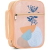 image:imageMr Pen Bible Cover Case Carrying Book Case with Durable Handle Bible Protective Church Bag for Men amp Women Christian Gifts Spring BloomsCoral Mist