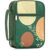 image:imageMr Pen Bible Cover Case Carrying Book Case with Durable Handle Bible Protective Church Bag for Men amp Women Christian Gifts Spring BloomsDark Green