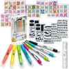 image:imageMr Pen Bible Journaling Kit for Women Bible Highlighters and Pens No Bleed Tabs Stencils amp Ruler for Devotions Prayer amp Christian Gifts