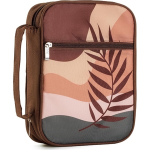 image:imageMr Pen Bible Cover Case Carrying Book Case with Durable Handle Bible Protective Church Bag for Men amp Women Christian Gifts Spring BloomsRetro Leaves