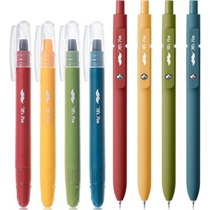 image:imageMr Pen Bible Highlighters and Gel Pens 8 Pack Vibrant Colors Gel Highlighters No Bleed Black Ink Gel Pens Fast Dry and No Smear for Bible Journaling Planner School Supplies