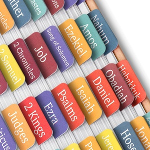 image:imageMr Pen Bible Tabs 75 Pcs Laminated Tabs for Old amp New Testament Bible Tabs for Women and Men Tabs for Study Bible Bible Index TabsElegant Rainbow