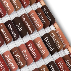 image:imageMr Pen Bible Tabs 75 Pcs Laminated Tabs for Old amp New Testament Bible Tabs for Women and Men Tabs for Study Bible Bible Index TabsHot Chocolate Glow