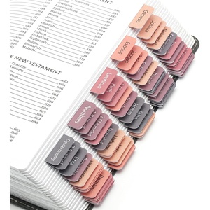 image:imageMr Pen Bible Tabs 75 Pcs Laminated Tabs for Old amp New Testament Bible Tabs for Women and Men Tabs for Study Bible Bible Index TabsSunset Shades Catholic Bible