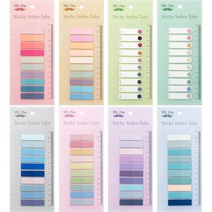 image:imageMr Pen Colorful Sticky Tabs 8 Sets 1600 pcs Morandi and Vintage  Translucent Page Markers WaterResistant Book Tabs for Annotating Bible Study Planning Indexing amp Document OrganizationMorandi and Vintage