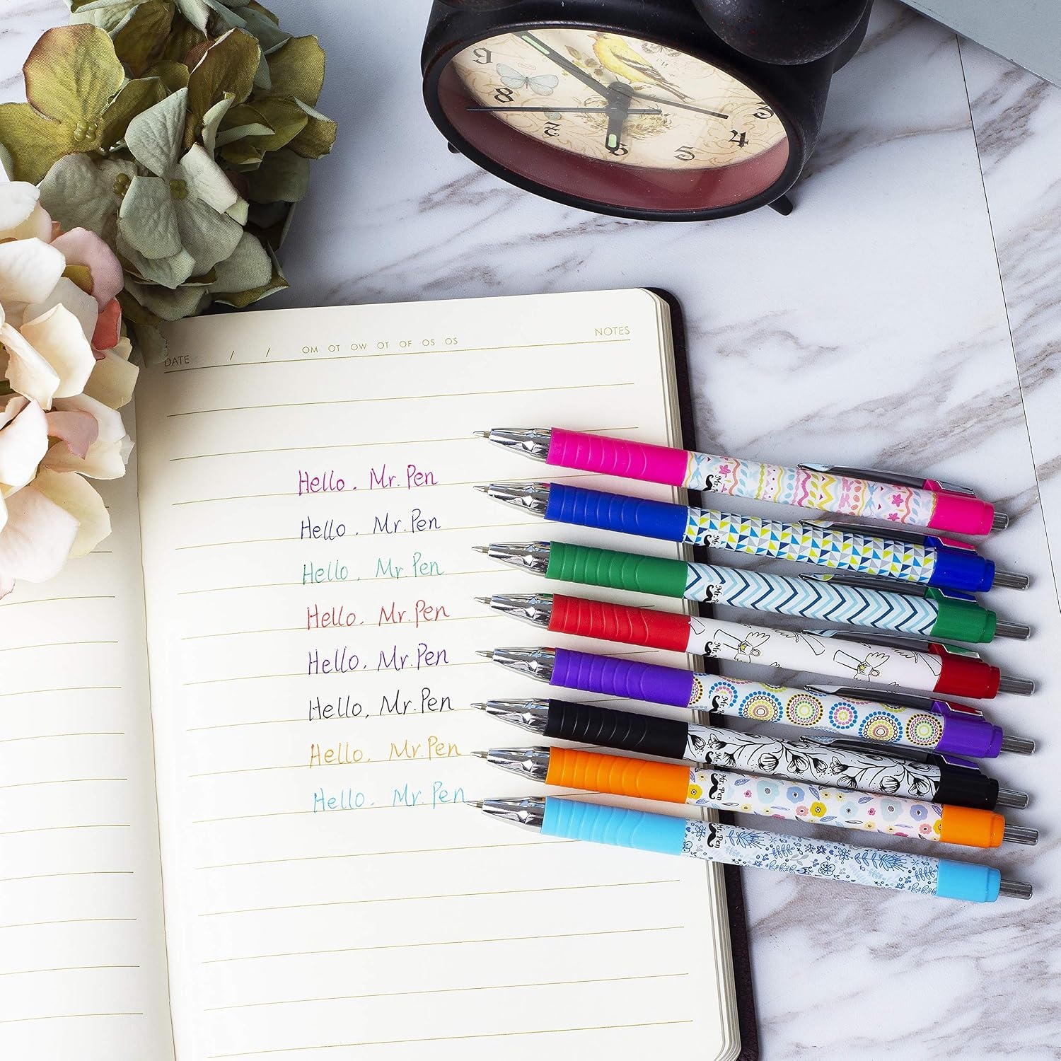image:imageMr Pen Bible Journaling Pens 8 Pack Assorted Color No Bleed Pens for Bible Journaling