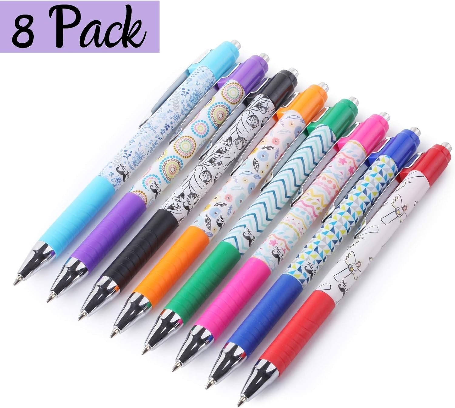 image:imageMr Pen Bible Journaling Pens 8 Pack Assorted Color No Bleed Pens for Bible Journaling