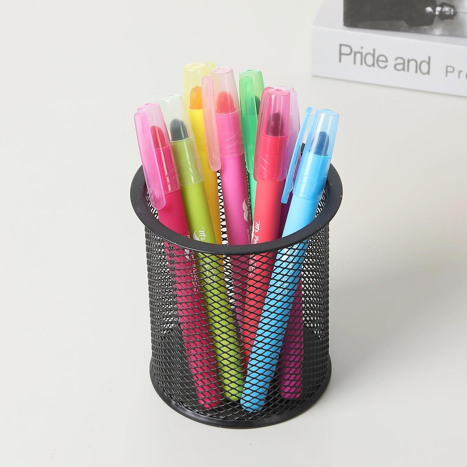 image:imageMr Pen No Bleed Gel Highlighters Colorful 12 Pack Bible Highlighters and Pens No Bleed Bible Markers for Study Journaling School Supplies and AccessoriesVibrant Colors 2