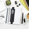 image:imageMr Pen  Adjustable Elastic Band Pen Holder for Notebook Journal Pencil PlannerFaux Leather