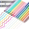 image:imageMr Pen Aesthetic Highlighters and Gel Pens 12 Pack Boho Colors Bible Highlighters No Bleed Fine Point 07mm Gel Pens Fast Dry and No Smear for Bible Journaling Planner School SuppliesPastel