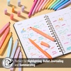 image:imageMr Pen Aesthetic Highlighters and Gel Pens 12 Pack Boho Colors Bible Highlighters No Bleed Fine Point 07mm Gel Pens Fast Dry and No Smear for Bible Journaling Planner School SuppliesPastel