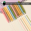 image:imageMr Pen Aesthetic Highlighters and Gel Pens 12 Pack Boho Colors Bible Highlighters No Bleed Fine Point 07mm Gel Pens Fast Dry and No Smear for Bible Journaling Planner School SuppliesBoho