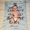 image:imageMr Pen Baby Blanket with Bible Verse 27 X 40 Inch Unisex Bible Quote Blanket Plush Baby Blankets Soft Baby Blankets Newborn Blanket Blanket Baby Bible Verse Blanket