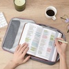 image:imageMr Pen Bible Cover Case Carrying Book Case with Durable Handle Bible Protective Church Bag for Men amp Women Christian Gifts PinkGray