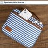 image:imageMr Pen Bible Cover Case Carrying Book Case with Durable Handle and Zippered Pocket Bible Protective Church Bag for Men amp Women Christian Gifts Jewel TonesBlue Stripes