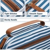 image:imageMr Pen Bible Cover Case Carrying Book Case with Durable Handle and Zippered Pocket Bible Protective Church Bag for Men amp Women Christian Gifts Jewel TonesBlue Stripes