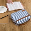image:imageMr Pen Bible Cover Case Carrying Book Case with Durable Handle and Zippered Pocket Bible Protective Church Bag for Men amp Women Christian Gifts Jewel TonesBlue Stripes