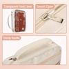 image:imageMr Pen Bible Cover Case Carrying Book Case with Durable Handle and Zippered Pocket Bible Protective Church Bag for Men amp Women Christian Gifts Jewel TonesClear