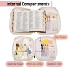 image:imageMr Pen Bible Cover Case Carrying Book Case with Durable Handle and Zippered Pocket Bible Protective Church Bag for Men amp Women Christian Gifts Jewel TonesClear